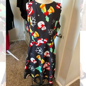 Christmas Swing Dress
